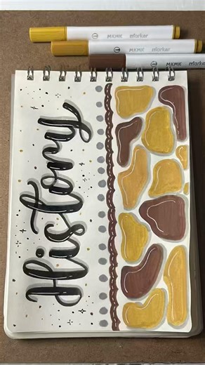 Creative Title Page Design Ideas | School Project 🤎 #coverdesign #art #scrapbooking