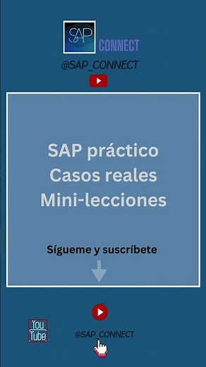 Aprende SAP fácil y rápido con casos reales