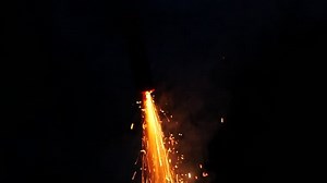 Rocket Firework Launching Pyro Slow Motion Stock Footage Video (100% Royalty-free) 26196437 | Shutterstock