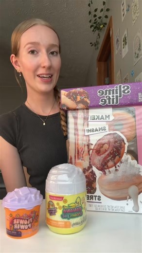 Reviewing slimes from Walmart! #slime #asmr #slimekit #slimelife #fyp | midnightslime