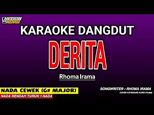 DERITA KARAOKE DANGDUT - NADA WANITA