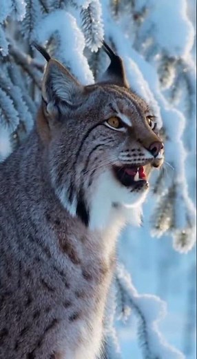 Intense Lynx Sound ❄️🐾🔊