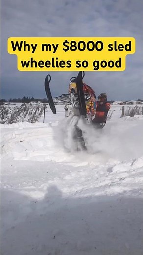 The Ski-Doo 600 RS Wheelie Machine