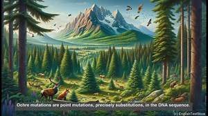 Ochre mutation in biology