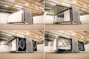 Tenfold : la maison qui se (de)plie en 5 minutes sera disponible à la fin de l'année