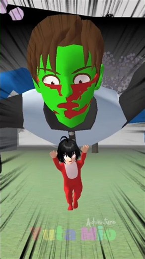 Yuta jadi zombie Baby Celine selamatkan Kak Yuta #sakuraschoolsimulator #sakura