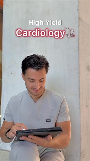 High Yield Cardiology 🩺🫀 Save this for your exams!! #medstudent #medschool #medicalschool #medicalstudent #usmle #usmlestep1 #usmlestep2 #cardiology | Medschoolbro