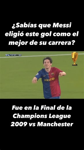 Alejandro Fernández on Instagram: "🇦🇷 Lionel Messi eligió el mejor gol de su carrera y fue el que convirtió en la Final de la Champions League 2009, cuando le ganaron 2 a 0 al Manchester United. “Tenía muchos goles que quizá son hasta más lindos y de muchísimo valor, por la importancia también, pero el gol de cabeza en la final de Champions League al Manchester United siempre fue mi favorito”, aseveró Leo. #argentina #argentina🇦🇷 #messi #Lionel #messifans #messiskills #messiedits #messigoat 