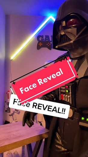 Darth Vader Face Reveal: Removing the 3 Piece Helmet
