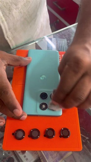 Moto Edge 60 Fusion Camera Lens vs Without Lens | Camera Protector Test | #shorts #protector