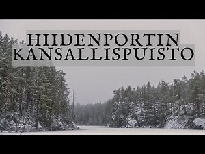 3 yötä alkutalven pimeydessä - Sattumusten kautta Hiidenportin Kansallispuistoon