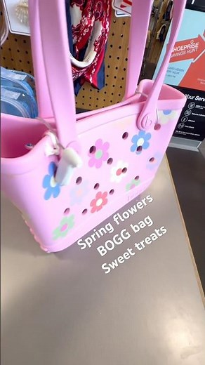 SWEET TREATS BOGGS N ENDS MULTI USE POUCH SPRING LOVE BITTY BOGG HAPPY FLOWERS BAG DSW #boggbag
