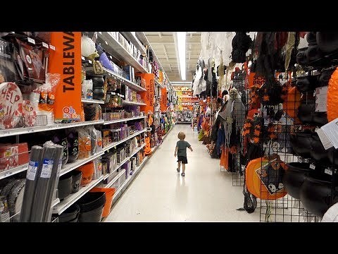 Our Family Goes Halloween Costume Shopping