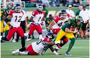 Mitchell makes history as Stampeders continue to dominate Eskimos