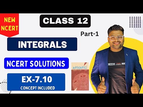 Chapter 7 Integrals | Exercise 7.10 I NCERT Solutions I New NCERT solution Class 12 I Class 12 Maths