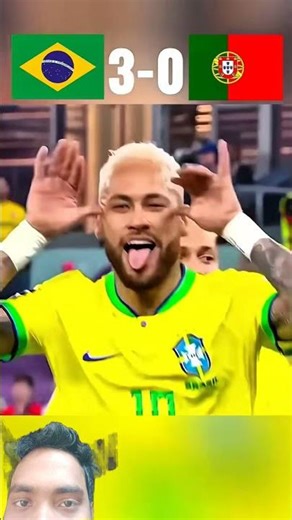 #football #worldcup #portugal #brasil #cristianoronaldo #neymar #goals #compare #vs #funny #false
