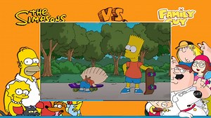 Simpson család Family Guy crossover