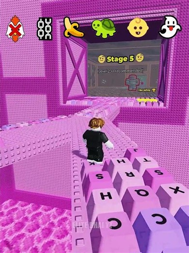 Stage 4 Thought It Was Hard Until I Used ALL TRICKS! #roblox #keyboardescape #usa