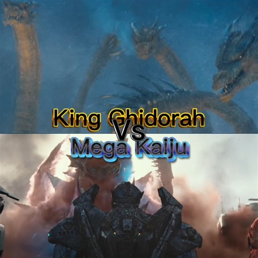 King Ghidorah #Vs Mega Kaiju#pacificrimuprising#godzilla2019#kaiju