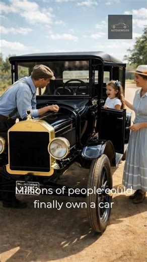 This Car Changed Everything 😳 #CarHistory #Ford #ModelT