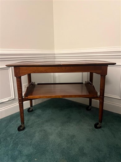 Vintage Stickley Cherry Tea Bar Cart Table Stickley Buffet Table Cart Furniture Bar Side Table Buffet Sideboard LG&J Stickley Furniture - Etsy
