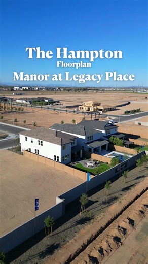 3.75% (5.162% APR) 7/6 ARM RATE, FIXED FOR FIRST 7 YEARS!** Manor at Legacy Place, a community single-family homes in Peoria, AZ. The Hampton offers up to 5 beds, 3.5 baths and 2,762 sq. ft. Pricing from the low $500s. Contact us to schedule a tour! | K. Hovnanian Homes - Arizona
