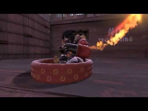 TF2 Unusual Taunt - Pool Party Screaming Tigers