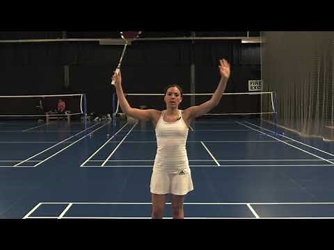 Badminton Overhead Basic Clear Shot