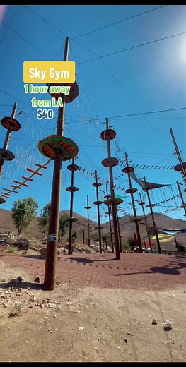 The Sky Gym has 3 levels of difficulty starting at $40. Do you think you can complete them all? #skygymcorona #ropescoursecorona #ropescourseriverside #ropescourselosangeles #temecula #anaheim #riverside #jurupa #ranchocucamonga #wildomar #murrieta #lakeelsinore #eastvale #fontana #perris