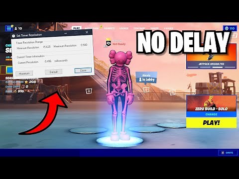 How To Install Timer Resolution for Fortnite Season 2 (NO DELAY)