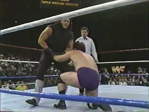 WWF Kane the Undertaker match 1990