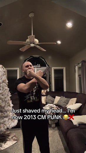 2013 CM Punk Transformation After Shaving My Head