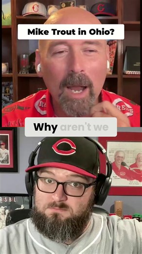 Was Mike Trout talking with the #CincinnatiReds Last Weekend? Find out more on the latest Locked On Reds podcast!