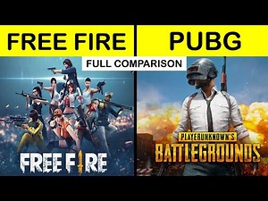 PUBG vs Free Fire Full Game Comparison UNBIASED in Hindi 2021 | PUBG mobile vs Free Fire Comparison