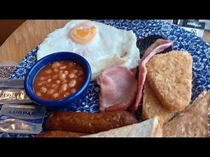 English breakfast, wetherspoons, Blackpool, UK 🇬🇧