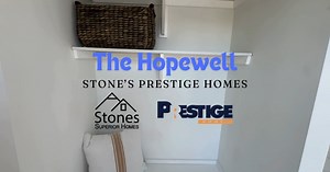Take a walk through the gorgeous three-bedroom two-bath mini home, the Hopewell.🏠 With lots of storage and light, this home is functional yet beautiful with modern finishes and charming touches like the built-in bench at the entryway. Does this look like home to you? give us a call or see our inventory. 💻https://bit.ly/quick-move-ins ☎️902-752-3164 | Stone's Prestige Homes