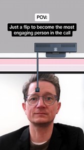 A new webcam that aligns with the person you're speaking with to boost engagement, memory, and trust in video calls. | iContactCamera