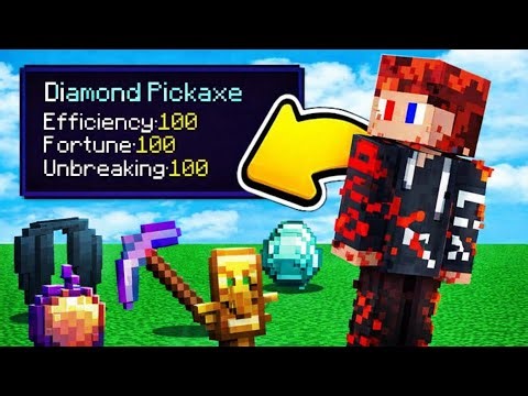 Minecraft But Damage Se Milte Hain OP Items! 😱 Unlimited in #minecraft #gamrplay