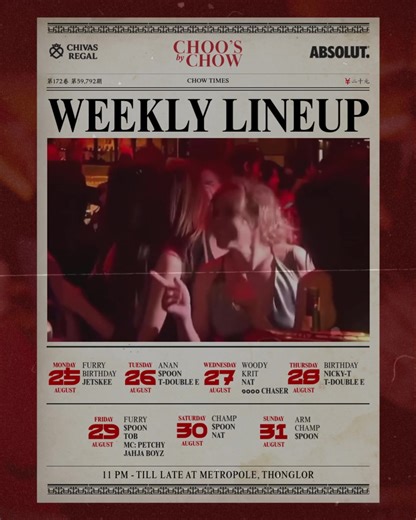 Hip-Hop Party at Metropole Thonglor – Join the Vibes!