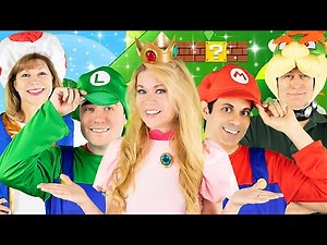 PRINCESS PEACH MARIO IN REAL LIFE for 24 HOURS! Laura Hall’s FAMILY | BFF BESTIES