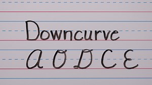 Cursive Letter Handwriting Cursive Letter Handwriting | Uppercase Downcurve Cursive (AODCE)