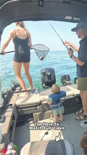 Trolling for WALLEYE on Lake Erie with the family ❤️🎣