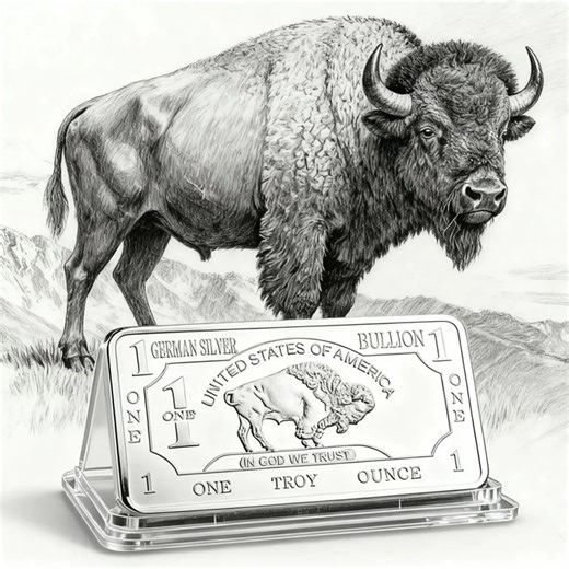 American Buffalo Silver Bar - Where Heritage Meets Value 🎯 ✨ Own a piece of American history! This 1oz .999 German silver bar features the iconic Buffalo design, minted in limited batches with unique serial numbers. 💰 Perfect for collectors and investors seeking tangible assets that appreciate. 🎁 Presented in elegant display case - a timeless gift celebrating America's pioneering spirit! #SilverInvestment #AmericanBuffalo #LimitedEdition #PreciousMetals | Miguel Rodriguez