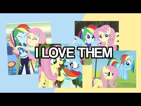my favorite flutterdash moments || mlp (pride month special)