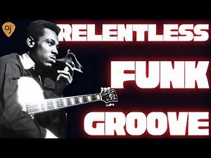 RELENTLESS FUNK Jam Track in D Dorian | Guitar Backing Track (94 BPM)