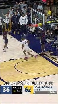Chris Bell was everywhere 😤 #cal #gobears #collegebasketball #accbasketball #basketball