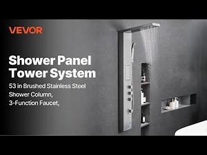 VEVOR Shower Panel Tower Review | Rainfall & Massage System