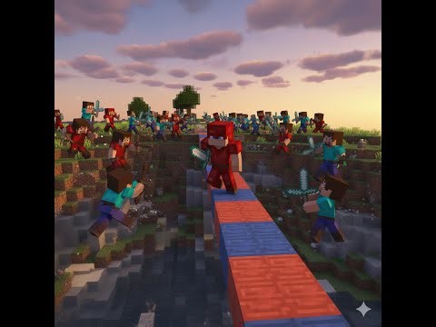 I Played Minecraft Bedrock Blockwars Bridges
