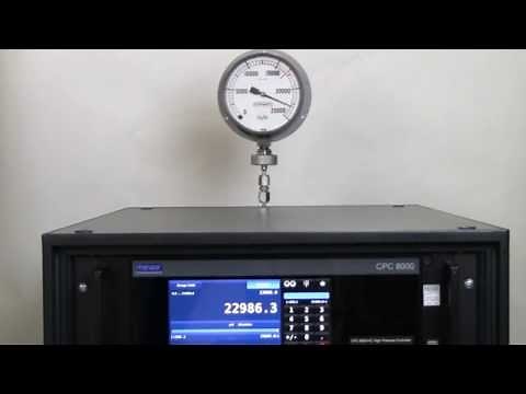 CPC8000-H Hydraulic Pressure Controller Demonstration | Automated Control up to 23,000 psi