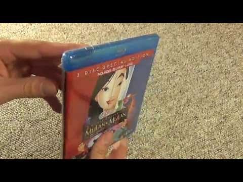 Disney's Mulan 2 Movie Collection Blu-Ray Unboxing
